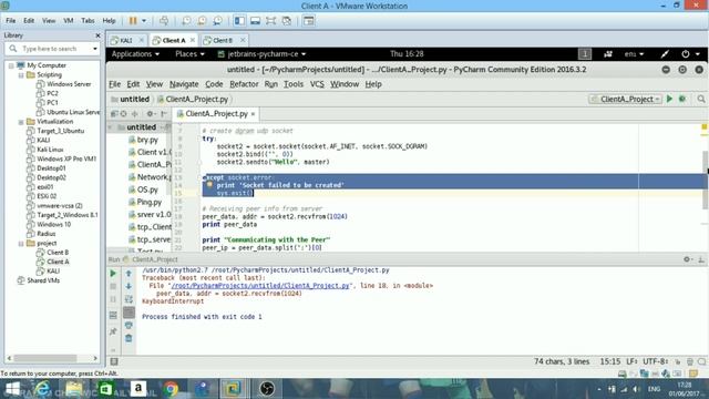 Project UDP hole Punching смотреть онлайн