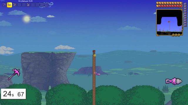 Terraria Pickaxe vs Drill смотреть онлайн