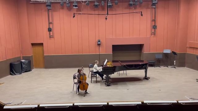 Cello: Litovskikh Valeriia , G. Goltermann, Nocturne, Op. 43 №3, D-moll