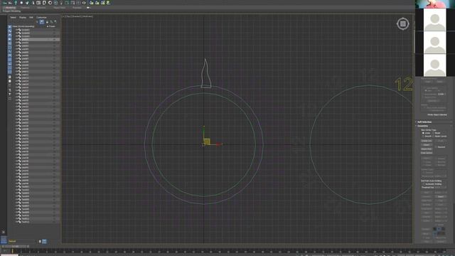 02) 3dsmax Сплайновое моделирование - Флаг КР - 04.10.2021 смотреть онлайн