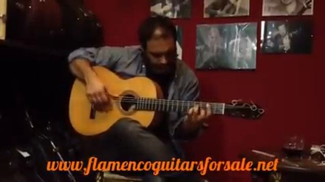 Juan José Suárez "Paquete" plays the Miguel Rodriguez Beneyto 1958 flamenco guitar for sale смотреть онлайн