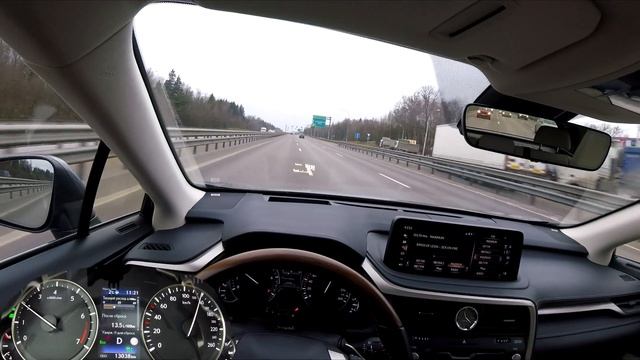 Lexus RX 350 - TOP SPEED [THROUGH SPEED LIMIT] смотреть онлайн