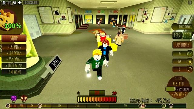 BACKROOMS RACE CLICKER AUTO CLICKER SCRIPT ROBLOX (INSTANT CLICKS!!) смотреть онлайн