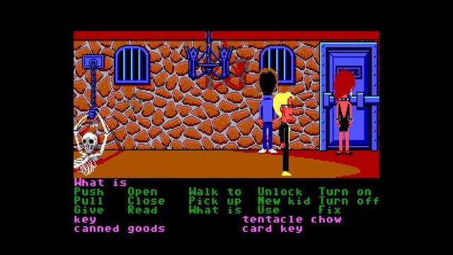 Day of the Tentacle Remastered PS4 - Maniac Mansion - Escape jail for Chef Trophy / Achievement смотреть онлайн