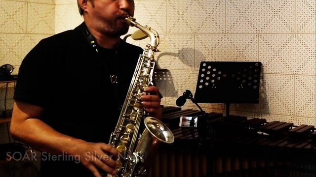 Saxophone Neck AB TEST II / Selmer Mark VI Original Neck & SOAR Sterling Silver Neck