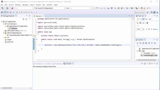 IoT using Eclipse Paho for Java, Mosquitto MQTT and ESP8266 смотреть онлайн