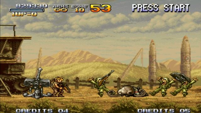 Metal Slug Collection PC [Hack] - Metal Slug 3 Mission 5 Part 1 (Easy Mode) смотреть онлайн