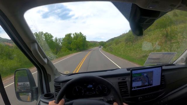 Ford E-transit test drive. POV смотреть онлайн