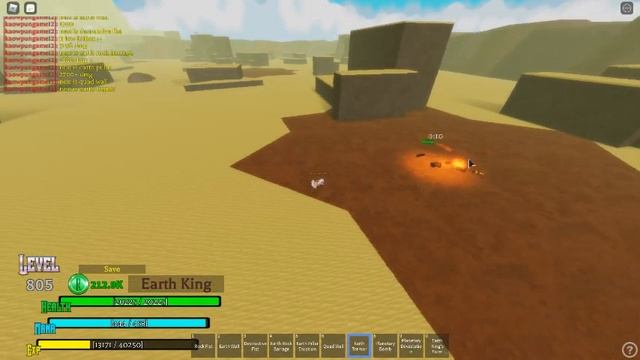 Roblox Magic element : Reborn Earth king Showcase смотреть онлайн