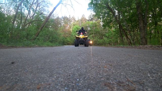 На квадриках по лесу. CF X8 / CF 450 MAX EPS / Kymco KXR 250 смотреть онлайн