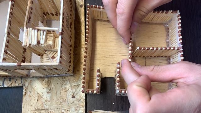 Самодельный домик из спичек ч.2. / Match house смотреть онлайн