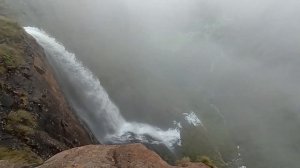 ЮАР. Водопад Тугела, с высоты 2160 м