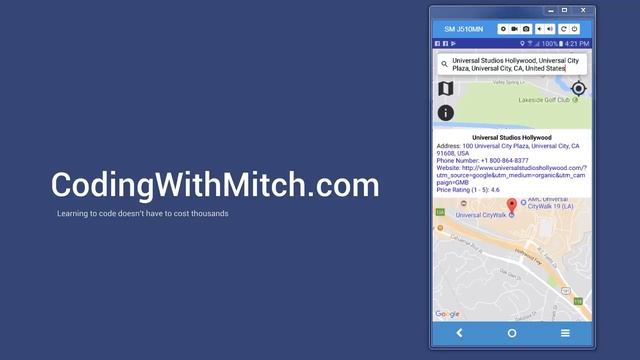 Google Maps & Google Places Android Course смотреть онлайн