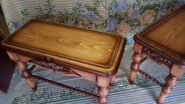 Банкетки в прихожую - часть 3. Финиш - готовое изделие. смотреть онлайн