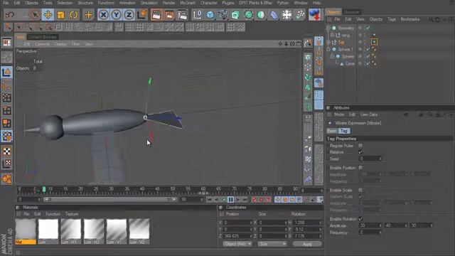 15 Cinema 4D Vibrate Tag смотреть онлайн