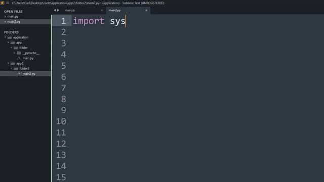Importing files from different folder смотреть онлайн
