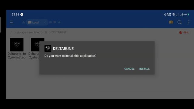 DELTARUNE CHAPTER 2 IN ANDROID (Port) - Deltarune Mobile смотреть онлайн