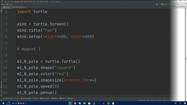 المغناطيس البرمجي 2 | البرمجة الفيزيائية #8 | Python Turtle смотреть онлайн