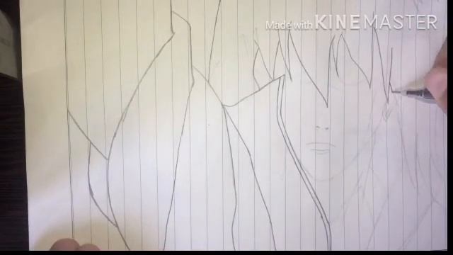 How to draw Sasuke /Как нарисовать Саске/Из аниме Наруто смотреть онлайн