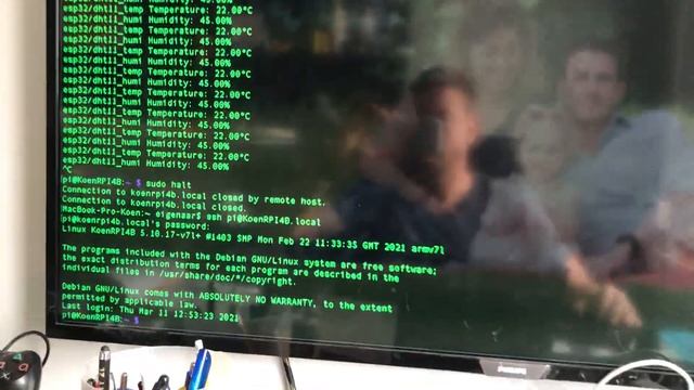 ESP32 - Read DHT11 Temperature and humidity and publish to MQTT Broker смотреть онлайн