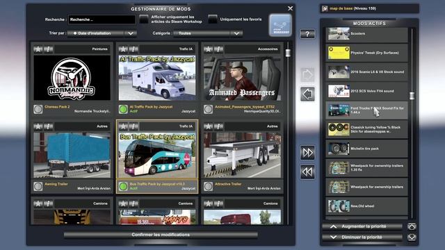 [ ETS 2 1.46 ] LES MODS QUE J'UTILISE POUR LA V 1.46 смотреть онлайн
