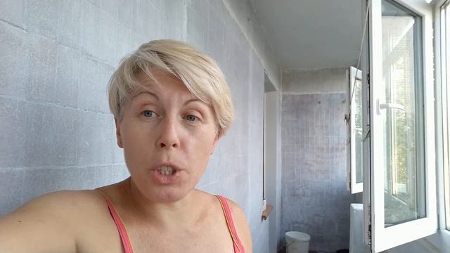 Покраска стен из плитки. Первый слой. Результат. ? смотреть онлайн