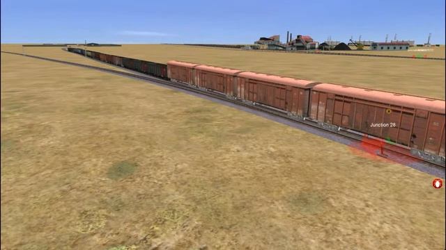 Trainz Simulator 2012 маневровы и формирование  состава