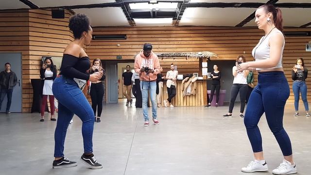 Isabelle Kizomba & Adeline | Kizomba LadyStyling | Nancy Kizomba Festival | #UrbanKiz #KizombaFusio смотреть онлайн