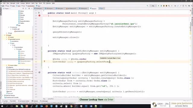 Hibernate s QueryDSL смотреть онлайн