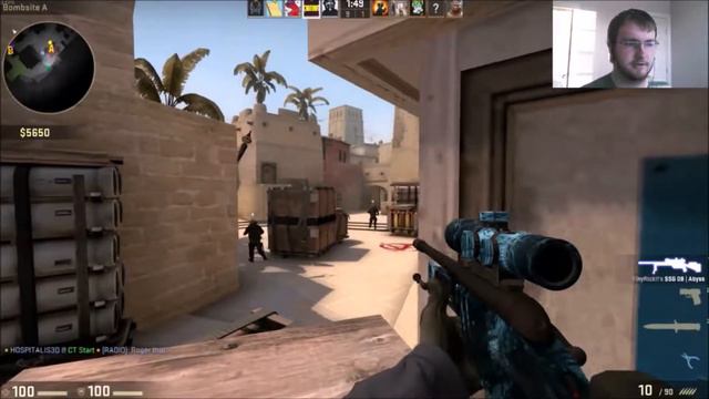 CS:GO Competitive Gameplay #1 - Boss Teammates! смотреть онлайн