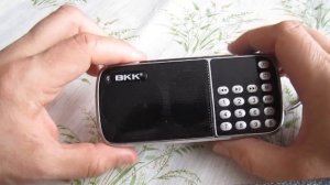 BKK L-088. Обзор мультифункционального портативного гаджета. Радиоприемник , колонка,  медиаплеер