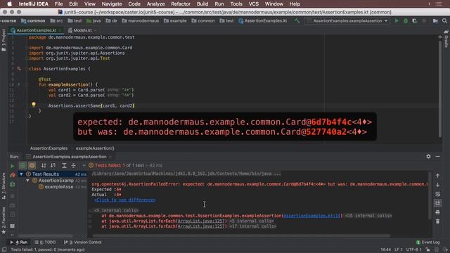 Asserting Equality in JUnit 5 смотреть онлайн