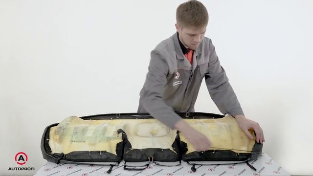 Как установить модельные чехлы AUTOPROFI. Чехлы на Солярис. Видеоинструкция смотреть онлайн