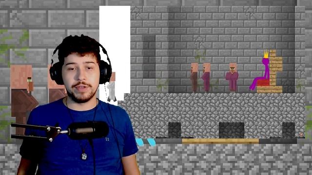 Animation Vs. Minecraft Shorts Ep. 9 REACTION - A Brazilian Reacts