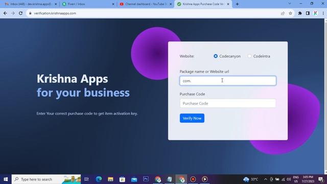 How to Verify Purchase Code and Get Activation Key or License Key - Krishna Apps Source Code смотреть онлайн