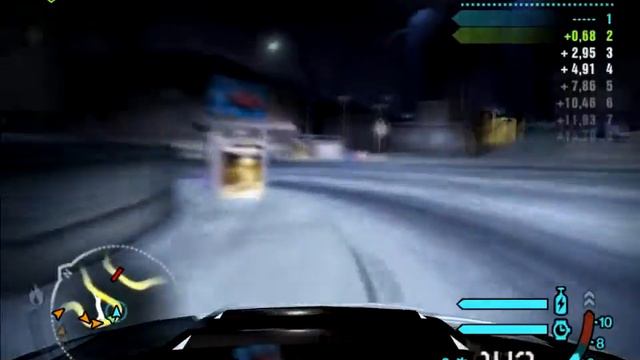 NFS Carbon - Mitsubishi Eclipse GT - Брукс стрит (Кольцо) смотреть онлайн