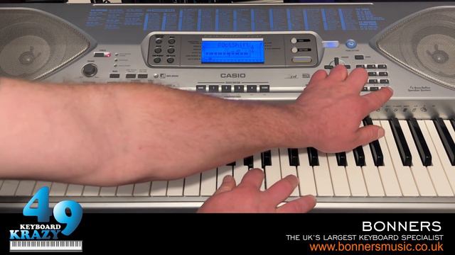 Casio CTK-691 Keyboard - Tutorial смотреть онлайн