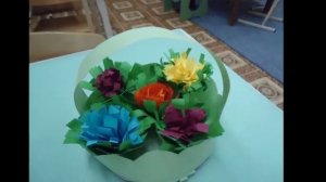 Красивые букеты цветов на 8 Марта из бумаги своими руками