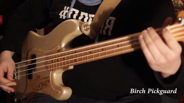 Fender Precision Bass Pickguard Comparison