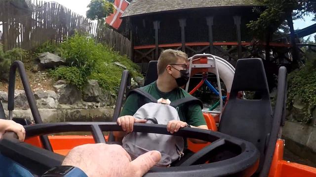 Europa Park - Fjord Rafting - onride - Themenbereich Skandinavien - Corona-Sommer 2021 смотреть онлайн