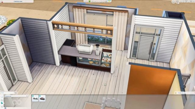 Семейное Кафе Симс 4 ? Family Cafe The Sims 4 | Строительство | NO CC смотреть онлайн