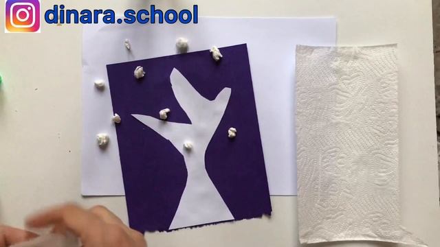 Жапсыру:Қыс бейнесі. Онлайн балабақша. Аппликация:Зима. Простые поделки для детей. Application смотреть онлайн