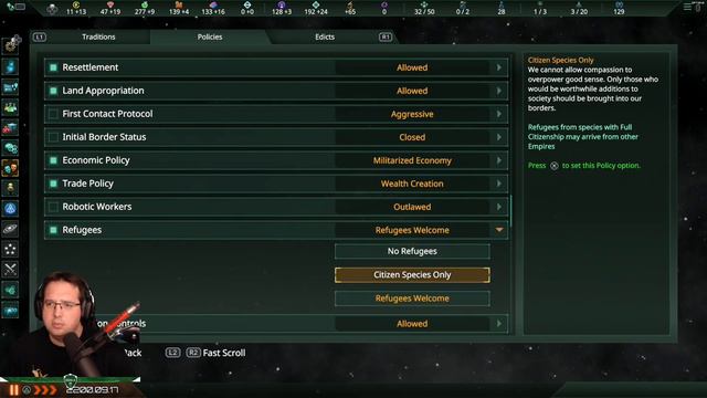 Episode #1: The Trueborn of Luk'torh (played on PS5) | Stellaris: Nemesis смотреть онлайн