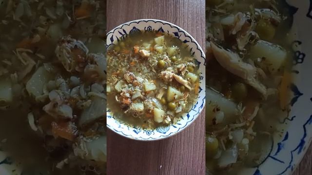 ПП ОБЕД БЫСТРО || СУП ГРЕЧНЕВЫЙ НА ВОДЕ,С ГОРОШКОМ,МОРКОВЬЮ,КАРТОФЕЛЕМ И КУРИНЫМ МЯСОМ смотреть онлайн