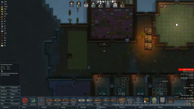 RimWorld Alpha 15 Tutorial and Drugs Part 7 More Walls смотреть онлайн