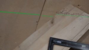 Как я размечаю тетиву лестницы. Изготовления лестницы из массива ясеня. Видео №1