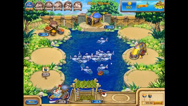 Farm Frenzy Gone Fishing only GOLD (level 61) Веселая ферма Рыбный день (Уровень 61) Золото смотреть онлайн