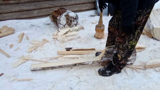 Живые ремесла Поветлужья. Изготовление деревянных лопат. Часть 4