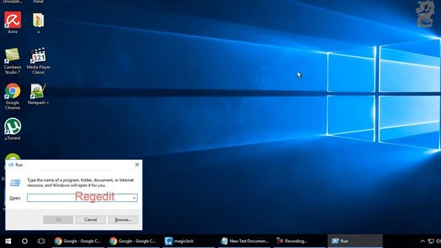 How To Open Registry Editor (Regedit) Using Run Command