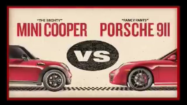 Mini Cooper vs. Porsche 911 at Road Atlanta | Autoblog смотреть онлайн